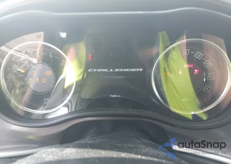 2022 Dodge Challenger Gt из США, поврежденный, VIN 2C3CDZJG0NH230078